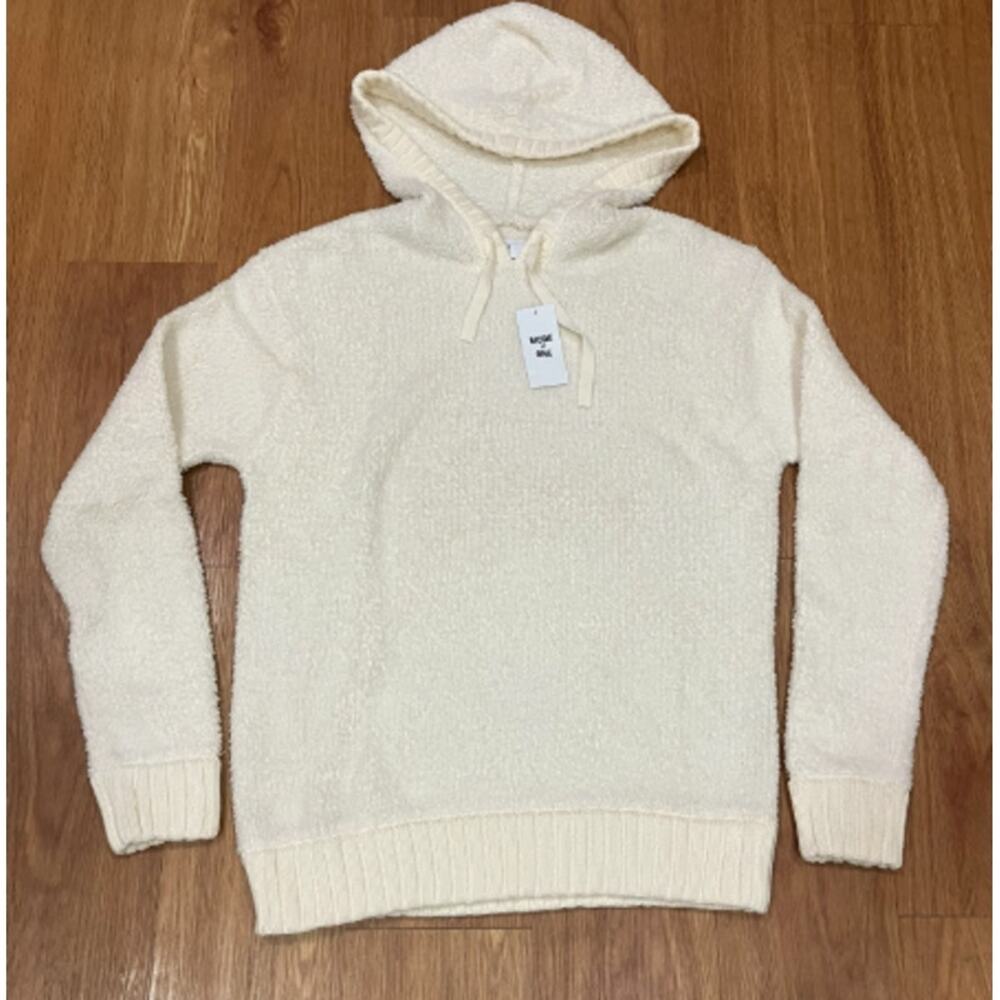 Mode Of One Men Hoodie Soft Vanilla Size S